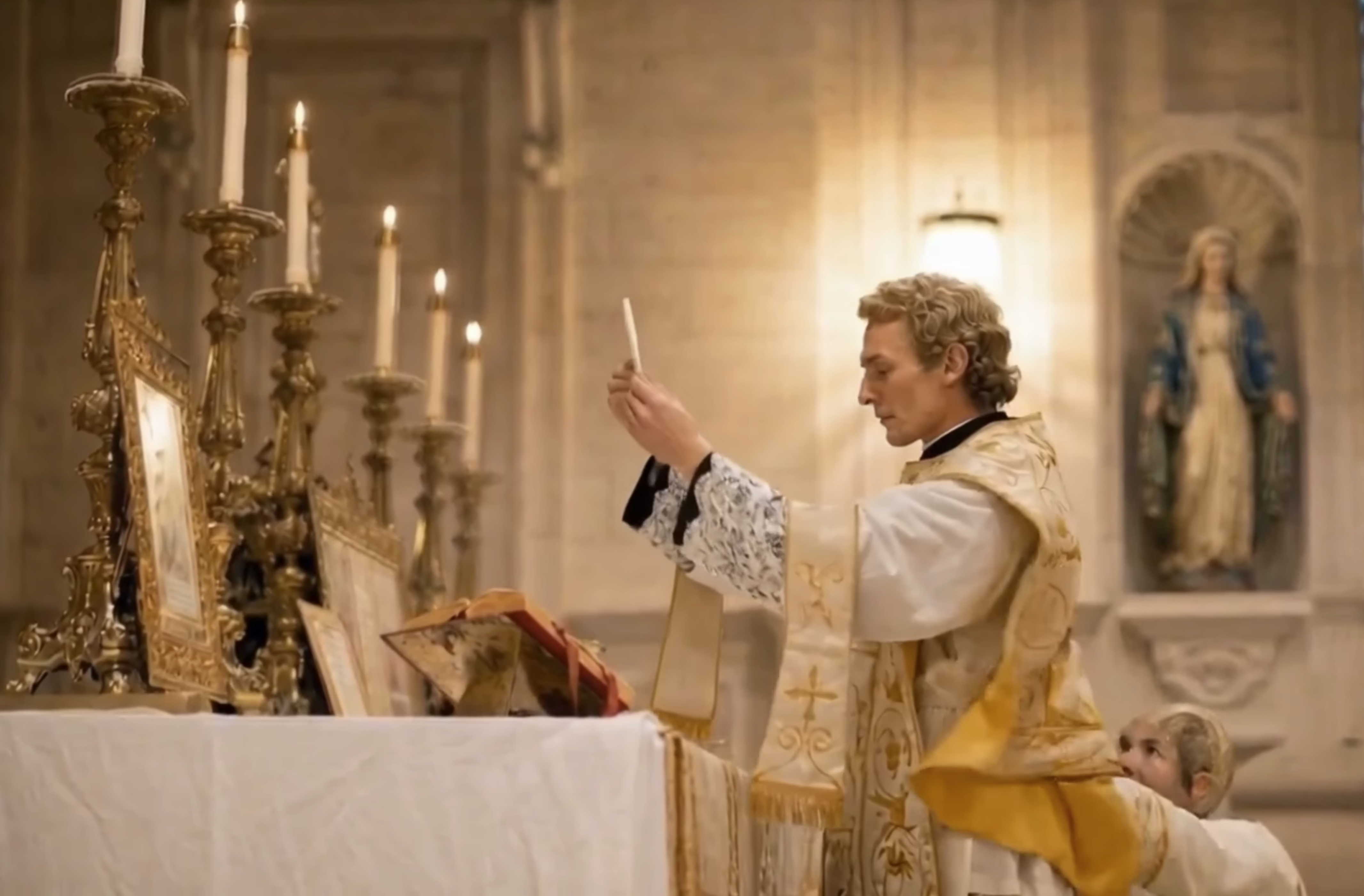 first mass